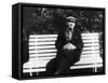 Lenin Sits on a Bench-null-Framed Stretched Canvas