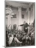 Lenin Speaks-null-Mounted Photographic Print