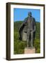 Lenin Statue in Petropavlovsk-Kamchatsky, Kamchatka, Russia, Eurasia-Michael Runkel-Framed Photographic Print