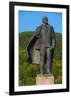 Lenin Statue in Petropavlovsk-Kamchatsky, Kamchatka, Russia, Eurasia-Michael Runkel-Framed Photographic Print