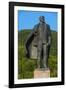 Lenin Statue in Petropavlovsk-Kamchatsky, Kamchatka, Russia, Eurasia-Michael Runkel-Framed Photographic Print