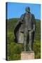 Lenin Statue in Petropavlovsk-Kamchatsky, Kamchatka, Russia, Eurasia-Michael Runkel-Stretched Canvas