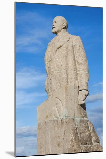 Lenin Statue, Siberian City of Anadyr, Chukotka Province, Russian Far East, Russia, Eurasia-Gabrielle and Michel Therin-Weise-Mounted Photographic Print