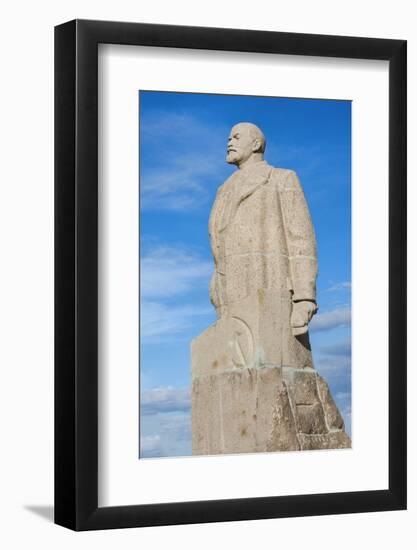 Lenin Statue, Siberian City of Anadyr, Chukotka Province, Russian Far East, Russia, Eurasia-Gabrielle and Michel Therin-Weise-Framed Photographic Print