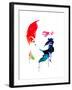 Lenin Watercolor-Lora Feldman-Framed Art Print