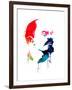 Lenin Watercolor-Lora Feldman-Framed Art Print