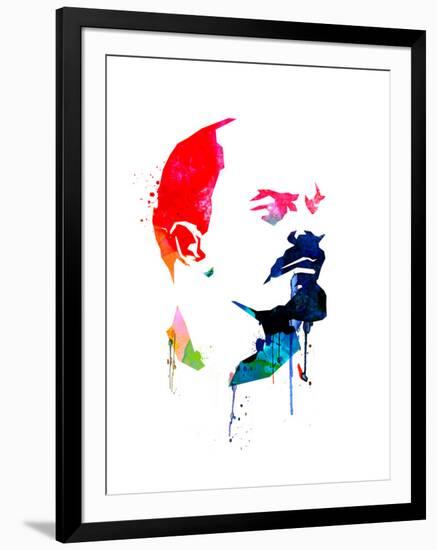 Lenin Watercolor-Lora Feldman-Framed Art Print