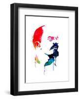 Lenin Watercolor-Lora Feldman-Framed Art Print