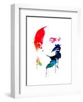 Lenin Watercolor-Lora Feldman-Framed Art Print