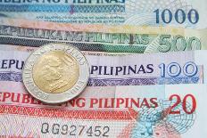 Philippine Peso-lenm-Mounted Photographic Print