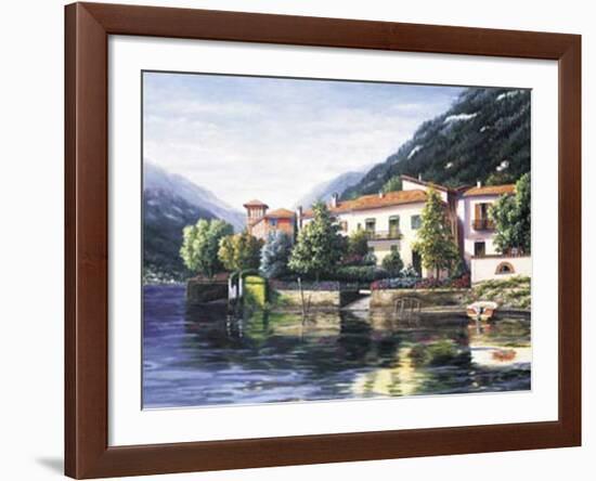 Lenno Reflections-Barbara R^ Felisky-Framed Art Print