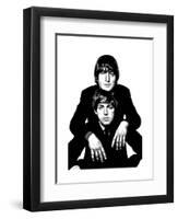 Lennon and McCartney-Emily Gray-Framed Giclee Print