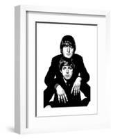 Lennon and McCartney-Emily Gray-Framed Giclee Print