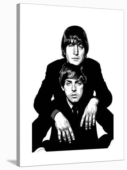 Lennon and McCartney-Emily Gray-Stretched Canvas