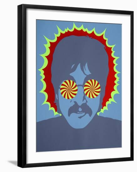 Lennon - Kaleidoscope Eyes, 1967-Larry Smart-Framed Giclee Print