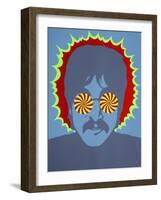 Lennon - Kaleidoscope Eyes, 1967-Larry Smart-Framed Giclee Print