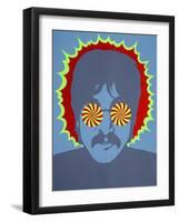 Lennon - Kaleidoscope Eyes, 1967-Larry Smart-Framed Giclee Print