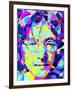 Lennon-Cristian Mielu-Framed Art Print