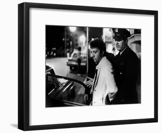 Lenny De De Bobfosse Avec Dustin Hoffman En 1974-null-Framed Photo
