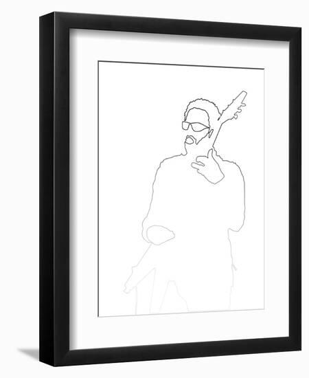 Lenny Kravitz-Logan Huxley-Framed Art Print