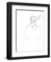 Lenny Kravitz-Logan Huxley-Framed Art Print
