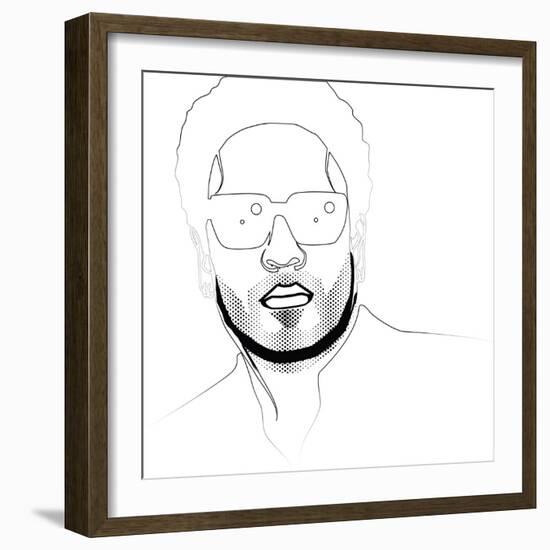 Lenny Kraviz-Logan Huxley-Framed Art Print