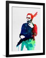 Lenny Watercolor-Lora Feldman-Framed Art Print