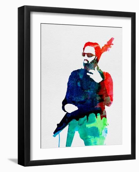 Lenny Watercolor-Lora Feldman-Framed Art Print