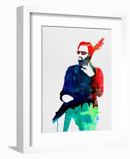 Lenny Watercolor-Lora Feldman-Framed Art Print