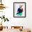 Lenny Watercolor-Lora Feldman-Framed Art Print displayed on a wall