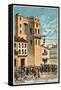 Lenormand Jumps from the Tower of the Montpellier Observatory, 1783, 19th Century-null-Framed Stretched Canvas