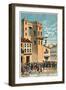 Lenormand Jumps from the Tower of the Montpellier Observatory, 1783, 19th Century-null-Framed Giclee Print