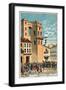 Lenormand Jumps from the Tower of the Montpellier Observatory, 1783, 19th Century-null-Framed Giclee Print