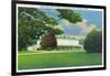 Lenox, Massachusetts - View of the Tanglewood Music Shed and Grounds-Lantern Press-Framed Art Print