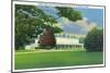 Lenox, Massachusetts - View of the Tanglewood Music Shed and Grounds-Lantern Press-Mounted Art Print