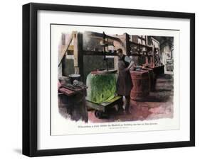 Lens Manufacture, Paris World Exposition, 1889-L Sabattier-Framed Giclee Print