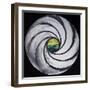 Lense Swirl with Sea and Clouds, 2005-Carolyn Hubbard-Ford-Framed Giclee Print