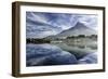 Lenticular Cloud Above Lion's Head on Signal Hill Reflected in Ocean, Camp's Bay, Cape Town-Kimberly Walker-Framed Photographic Print