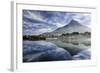 Lenticular Cloud Above Lion's Head on Signal Hill Reflected in Ocean, Camp's Bay, Cape Town-Kimberly Walker-Framed Photographic Print