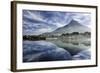 Lenticular Cloud Above Lion's Head on Signal Hill Reflected in Ocean, Camp's Bay, Cape Town-Kimberly Walker-Framed Photographic Print