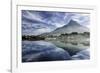 Lenticular Cloud Above Lion's Head on Signal Hill Reflected in Ocean, Camp's Bay, Cape Town-Kimberly Walker-Framed Photographic Print