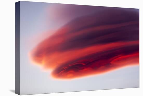 Lenticular Cloud at Sunset, Katmai National Park, Alaska-null-Stretched Canvas