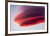 Lenticular Cloud at Sunset, Katmai National Park, Alaska-null-Framed Giclee Print