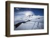 Lenticular Clouds Above Mount Rainier's Summit in Mount Rainier National Park, Washington-Dan Holz-Framed Photographic Print