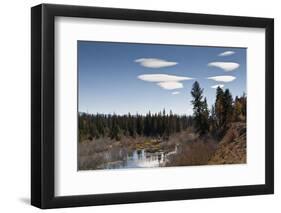 Lenticular Clouds over Moose Pond-Eleanor-Framed Photographic Print