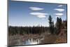 Lenticular Clouds over Moose Pond-Eleanor-Mounted Photographic Print