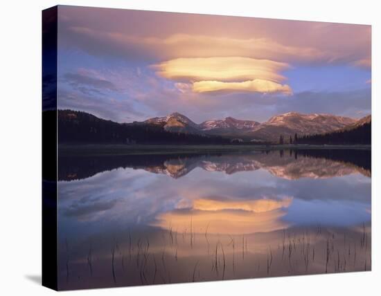 Lenticular Clouds, Tuolumne Meadows, Yosemite National Park, California-Tim Fitzharris-Stretched Canvas