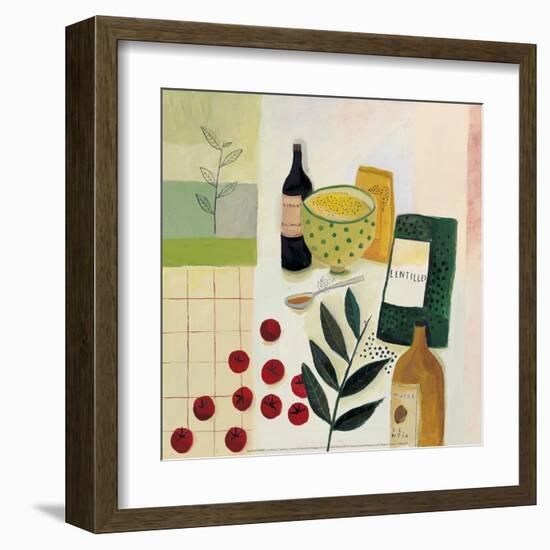 Lentils-Aurelia Fronty-Framed Art Print