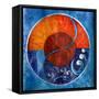 Leo-Aquarius, 2009-Sabira Manek-Framed Stretched Canvas