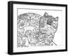 Leo Cat-Oxana Zaika-Framed Giclee Print